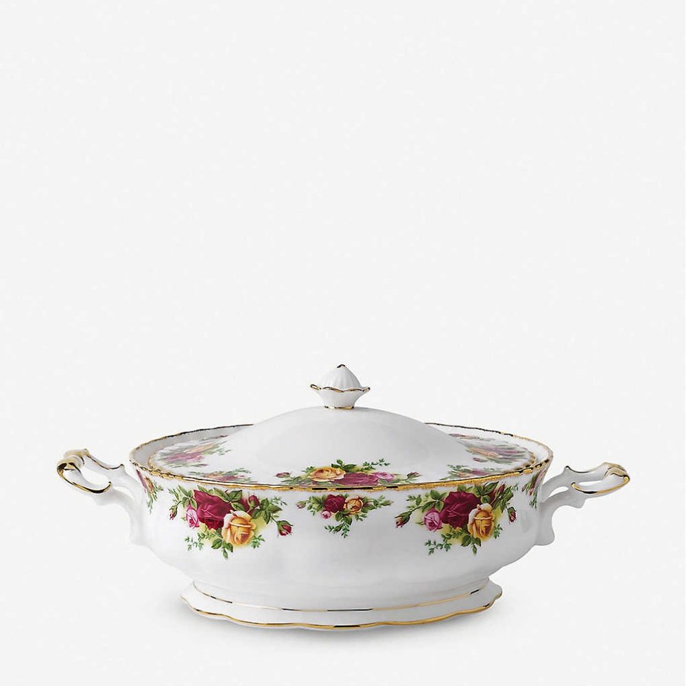 ROYAL ALBERT OLD COUNTRY ROSE TUREEN W LID